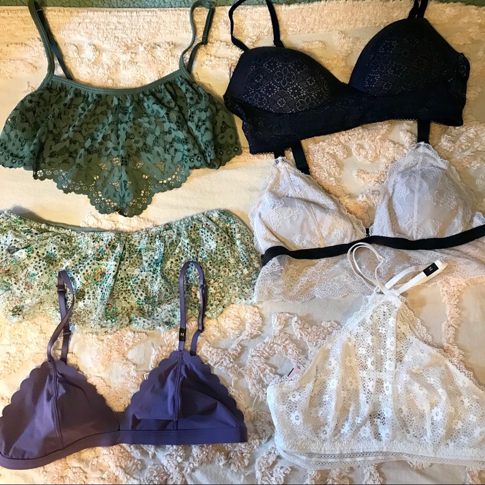 Victoria Secret Bralette Bundle (SIX BRALETTES)
